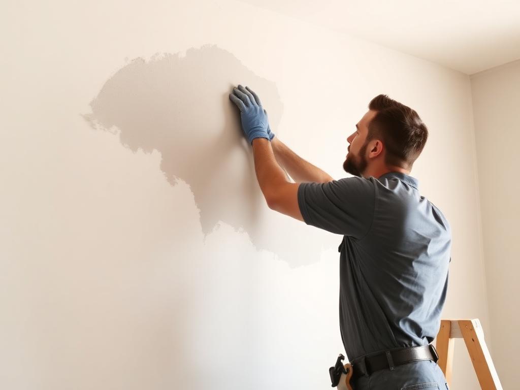Drywall patching and repair